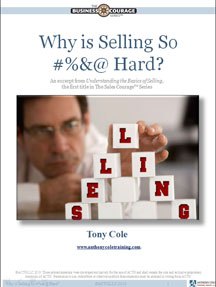 Why is Selling So Hard Cover