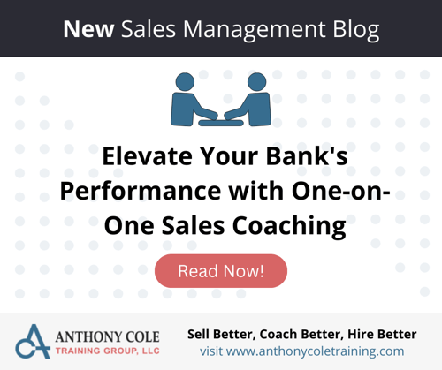 Elevate Your Bank's Performance with One-on-One Sales Coaching